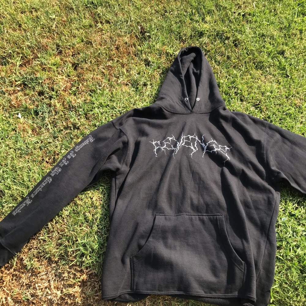 Revenge x Ski Mask Burn The Hoods Lightning Hoodie